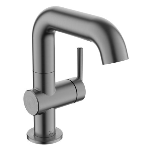 Crosswater 3ONE6 Side Lever Basin Mixer Tap (Slate).