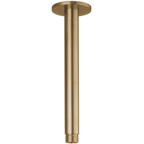 Crosswater 3ONE6 Ceiling Mounted Shower Arm (Brushed Brass).