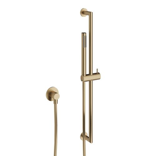 Crosswater 3ONE6 Designer Slide Rail Shower Kit (Brushed Brass).