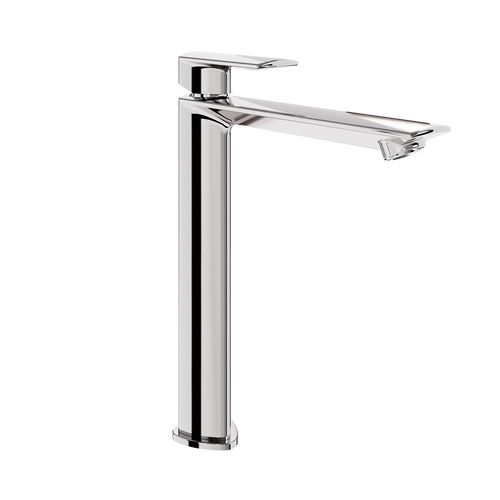 Crosswater Varda Tall Basin Mixer Tap With Lever Handle (Chrome).