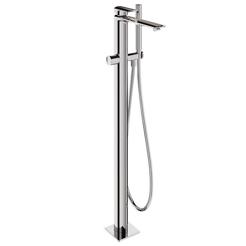 Crosswater Varda Floorstanding Bath Shower Mixer Tap (Chrome).