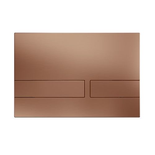Crosswater Venue Flush Plate With Dual Buttons (NEW - Br Bronze).