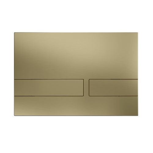 Crosswater Venue Flush Plate With Dual Buttons (NEW - Br Brass).