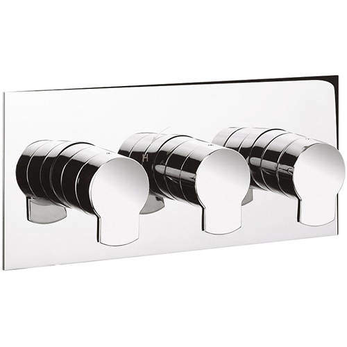 Crosswater Wisp Shower Valve With 2 Outlets & Diverter (Chrome).