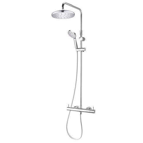 Methven Kiri MK2 Cool To Touch Thermostatic Bar Shower Pack (Chrome).