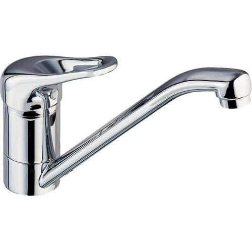 Deva Lace Single Lever Kitchen Tap (Chrome).