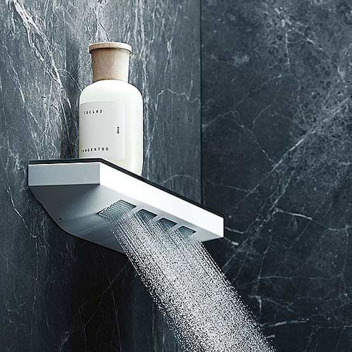 Hansgrohe Rainfinity Rainfinity Shoulder Shower With Shelf & 1 Jet (Matt White)