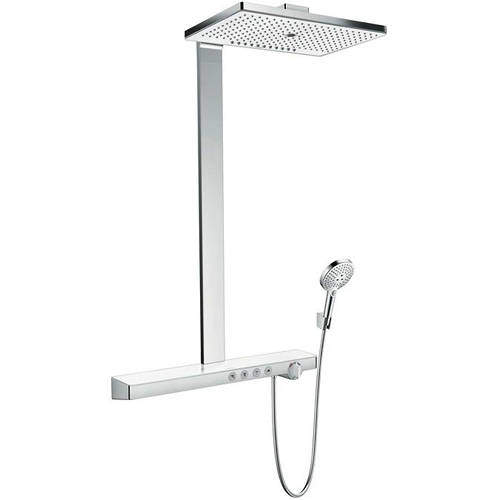 Hansgrohe Rainmaker Select 460 3 Jet Showerpipe Pack (Chrome).