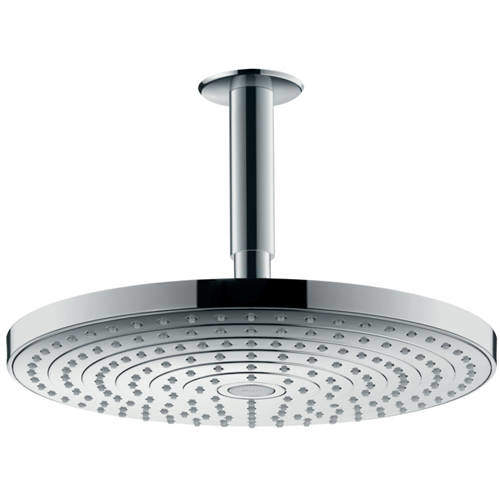 Hansgrohe Raindance S 300 2 Jet Shower Head & Arm (300mm, Chrome).