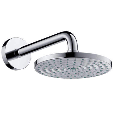 Hansgrohe Raindance S 180 Shower Head & Arm (180mm, Chrome).