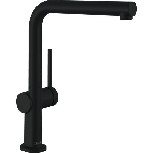 Hansgrohe Talis M54 Single Lever Kitchen Tap (Matt Black).
