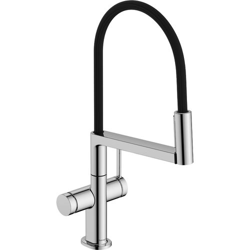 Hansgrohe Talis Select M54 PowderSpray Kitchen Tap With 3 Jets (Semi-Pro, Chrome).