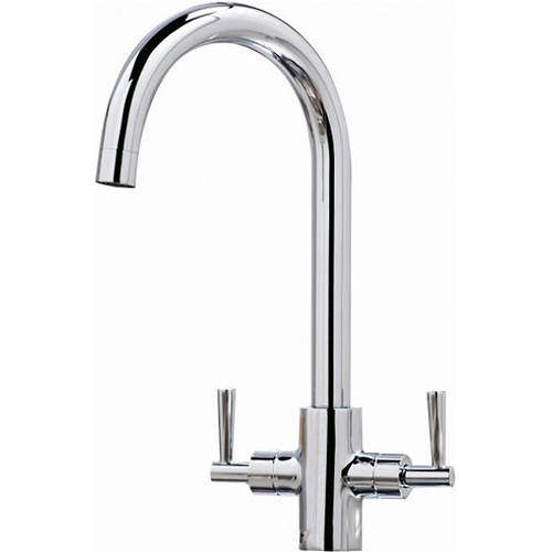 Hydra Bruges Kitchen Tap With Swivel Spout (Chrome).