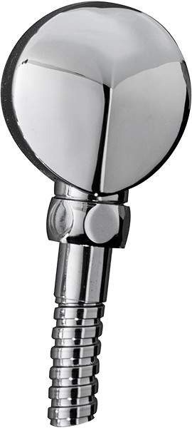 Hydra Showers Round Shower Outlet Elbow (Chrome).