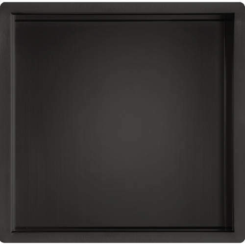 JTP Vos Shower Niche (300x300mm, Matt Black).