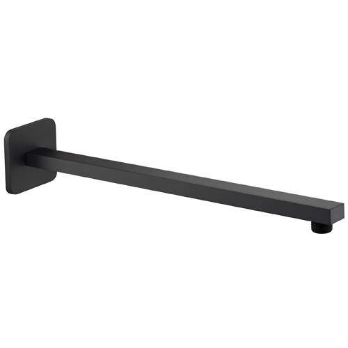 JTP Hix Wall Mounting Shower Arm (Matt Black).