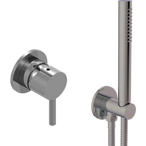 JTP Inox Concealed Shower Valve & Shower Kit (Stainless Steel).