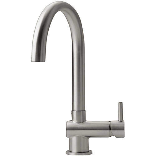 JTP Kitchen Zacca Kitchen Tap With Swivel Spout (Chrome).