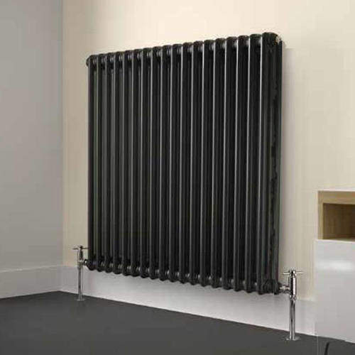 Kartell K-RAD Laser Klassic Horizontal Radiator 830x600mm (3 Col, Anthr).