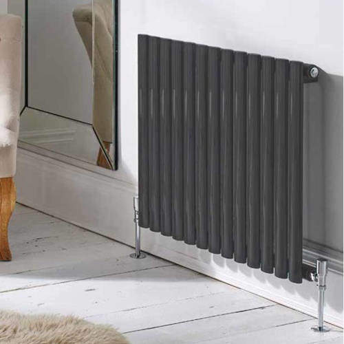 Kartell K-RAD Aspen Radiator 780W x 600H mm (Single, Anthracite).