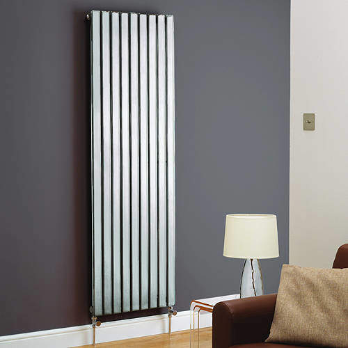 Kartell K-RAD Boston Vertical Radiator 410W x 1200H mm (Chrome).