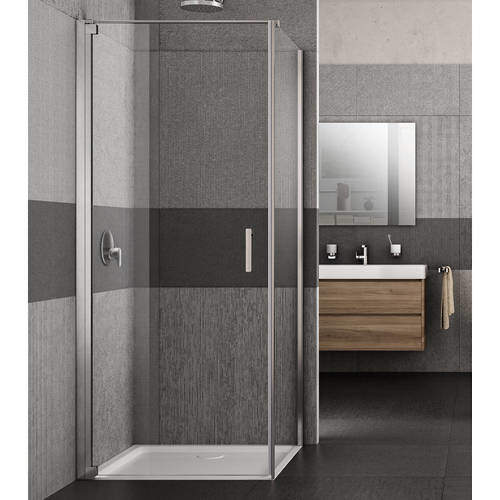 Lakes Italia Vivo Shower Enclosure With Pivot Door (900x1000x2000mm, LH).