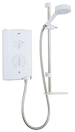 Mira Electric Showers Mira Sport 10.8kW in white & chrome.