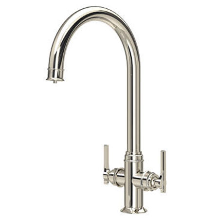 Perrin & Rowe Southbank 3 In 1 Filtered Kitchen Tap (Nickel).