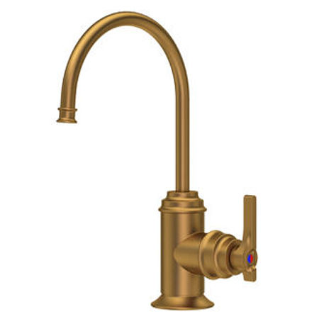 Perrin & Rowe Southbank Mini Boiling & Filtered Cold Kitchen Tap (Aged Brass).