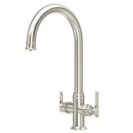 Perrin & Rowe Southbank 3-in-1 Instant Hot Water Kitchen Tap (Pewter).