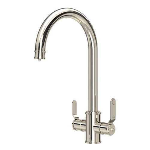 Perrin & Rowe Armstrong 3-in-1 Instant Hot Water Kitchen Tap (Nickel).