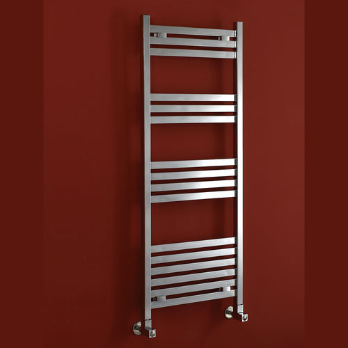 Phoenix Radiators Davina Towel Radiator (11 Rails, Stainless Steel). 500x800.