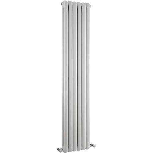 Hudson Reed Radiators Salvia Double Radiator. 4760 BTU (White). 383x1800mm.