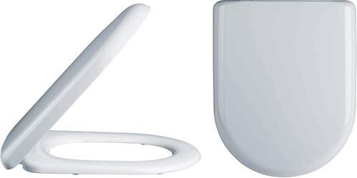 Crown Luxury D-Shape Soft Close Toilet Seat.