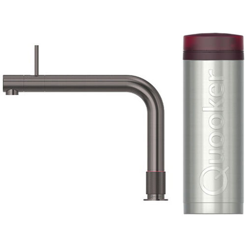 Quooker Front Front Boiling Water Kitchen Tap. PRO3 (3-in-1, Gunmetal).
