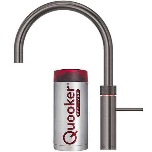 Quooker Fusion Round Boiling Water Kitchen Tap. PRO3 (Gunmetal).