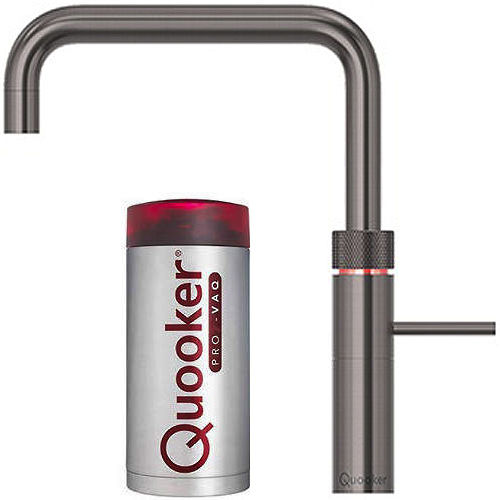 Quooker Fusion Square Boiling Water Kitchen Tap. PRO3 (Gunmetal).