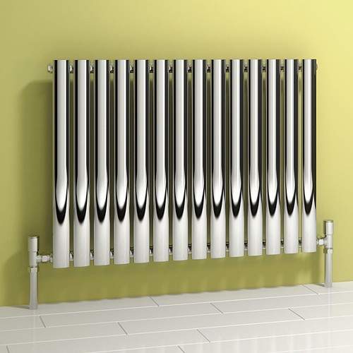 Reina Radiators Nerox Single Radiator (Polished Stainless Steel). 826x600.