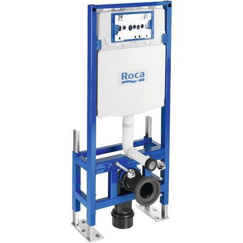 Roca Frames Duplo ONE Free-Standing Frame With Dual Flush Cistern (475x1120mm).