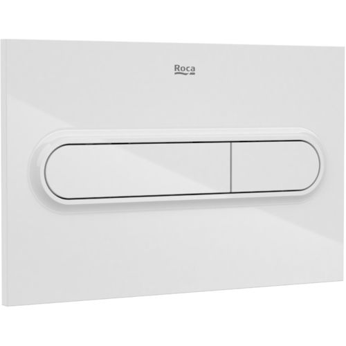 Roca Panels PL1 (DUPLO ONE) - Dual Flush Plate (White)
