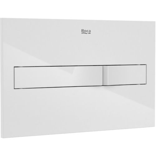 Roca Panels PL2 (DUPLO ONE) - Dual Flush Plate (White)