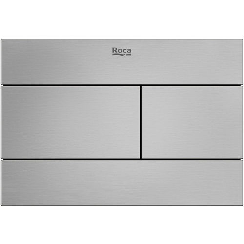 Roca Panels PS2 (DUPLO S) - Dual Flush Plate (Stainless Steel)