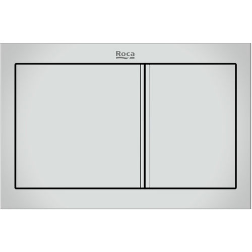 Roca Panels PS1 (DUPLO S) - Dual Flush Plate (Chrome)
