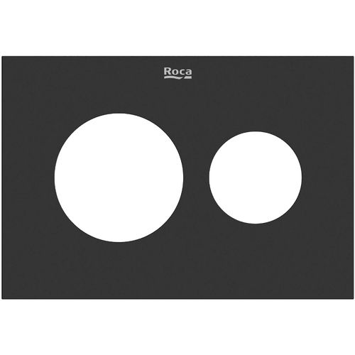 Roca Panels PS3 (DUPLO S) - Dual Front Panel Only (Black Ceramic)