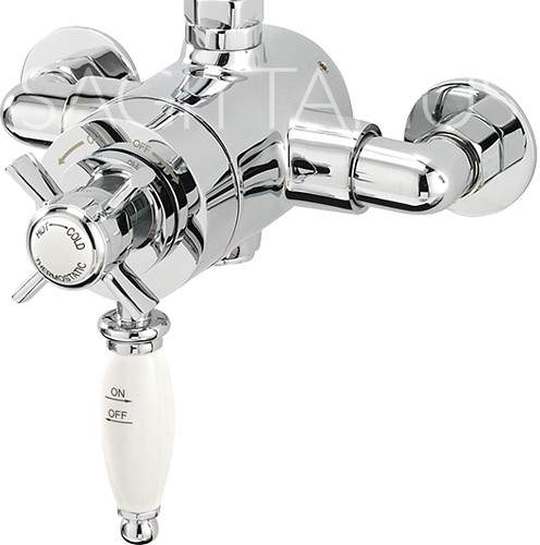 Sagittarius Churchmans Exposed Thermostatic Shower Valve (Chrome).