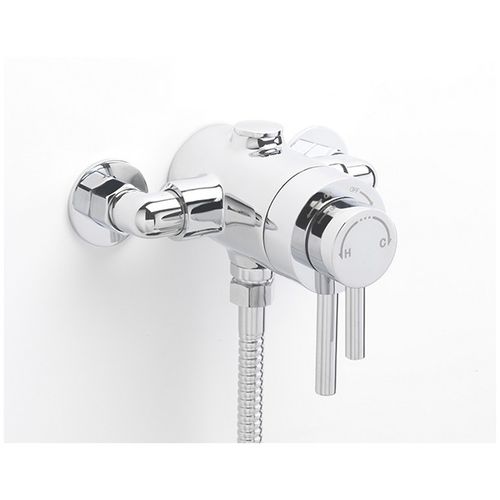 Sagittarius Ergo Exposed Thermostatic Shower Valve (Chrome).