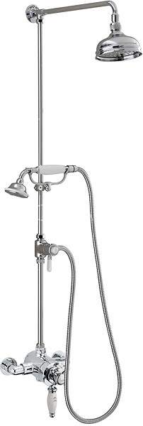 Sagittarius Fantasy Exposed Shower Valve With Rigid Riser Kit & Diverter.