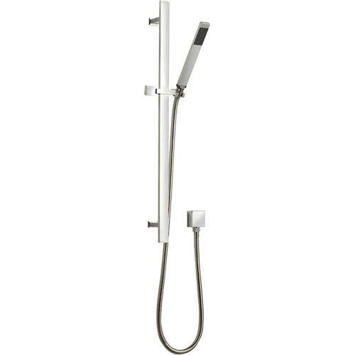 Component Sheer Slide Rail, Multi Function Shower Handset & Hose (Chrome).