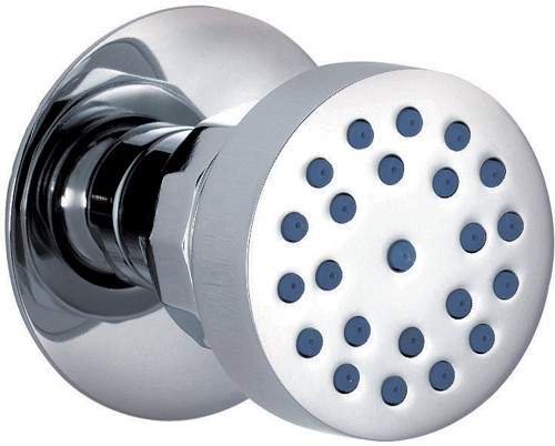 Hudson Reed Shower Jets Round Body Jet (Chrome).