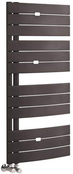 Hudson Reed Elgin Designer Towel Radiator. 1080x550 (Anthracite).